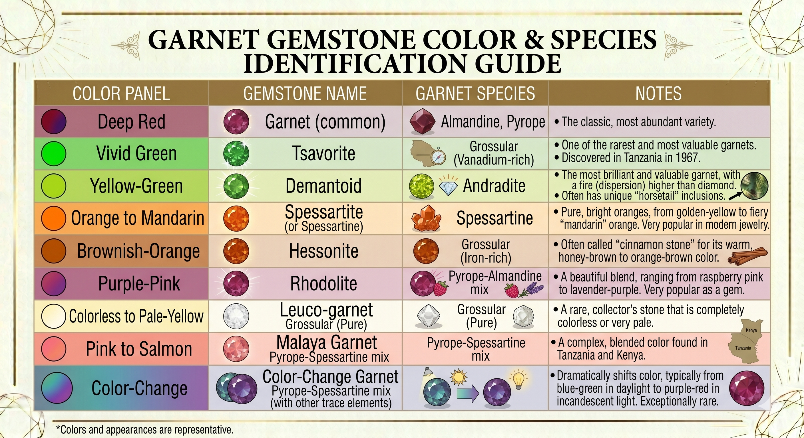True Color Of Garnet